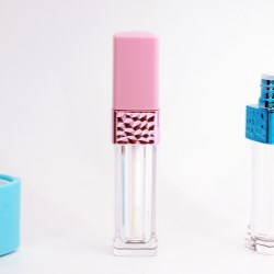 Lipgloss with embellishment on the bottle